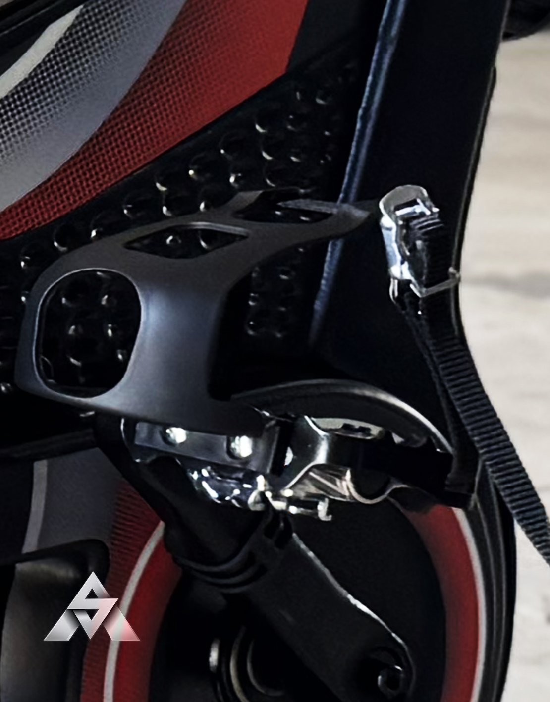 Detalhe do pedal da Super Bas 200